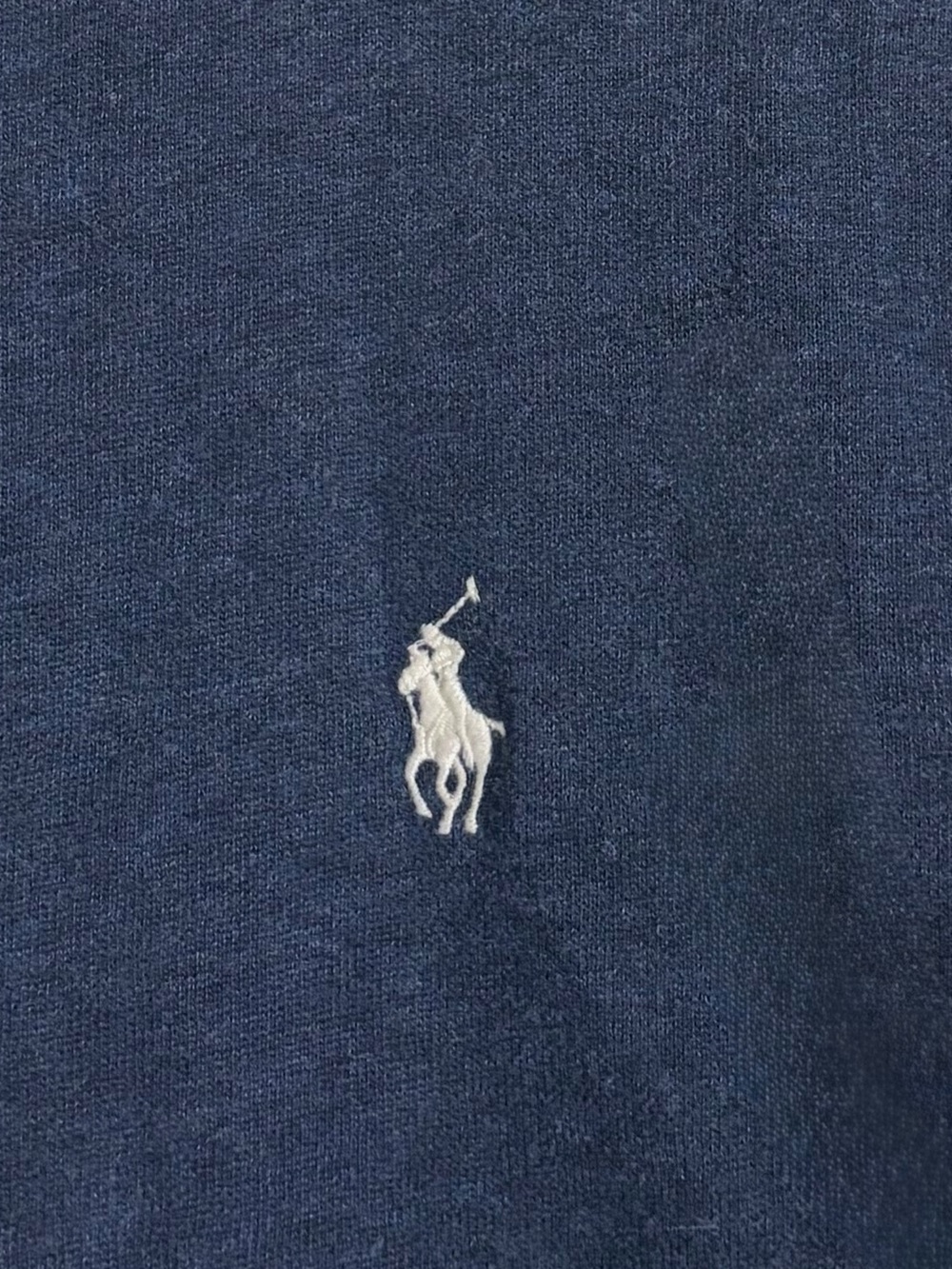 Polo Ralph Lauren Womens Blue Crewneck Sweatshirt Y2K Old Money Preppy Medium - Picture 9 of 10
